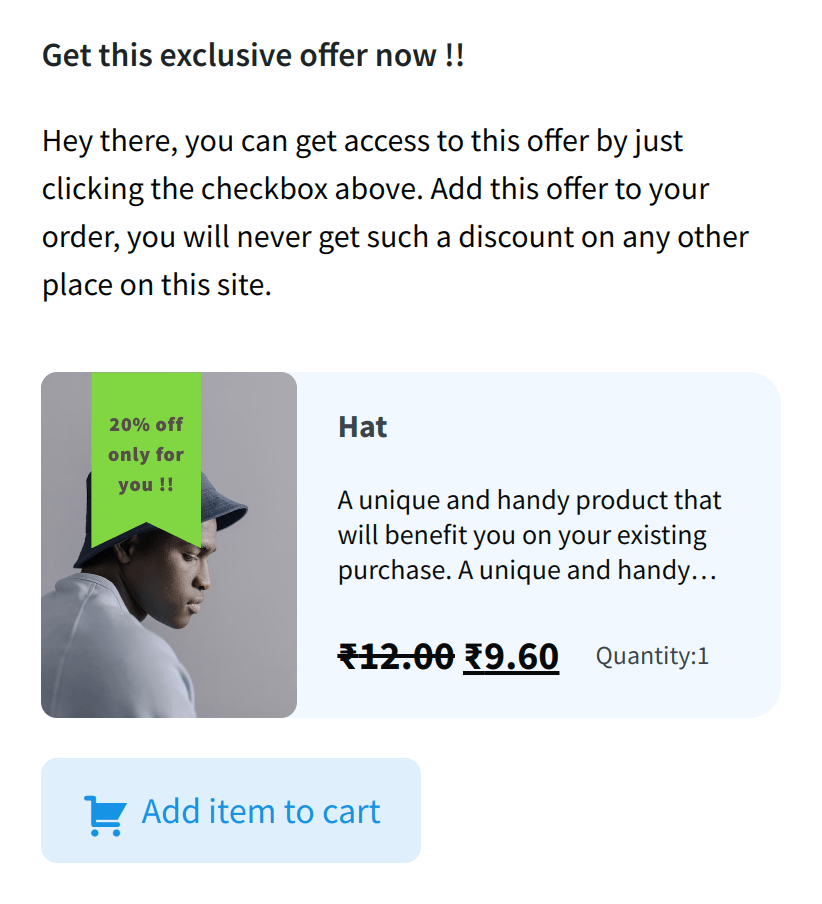 upsell order bump offer plugin